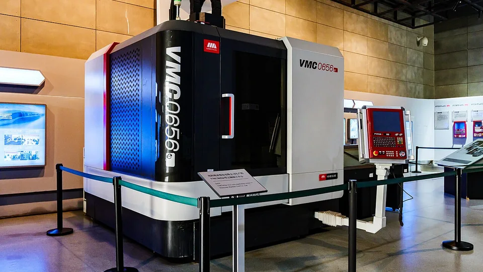 industrial CNC machine reference photograph