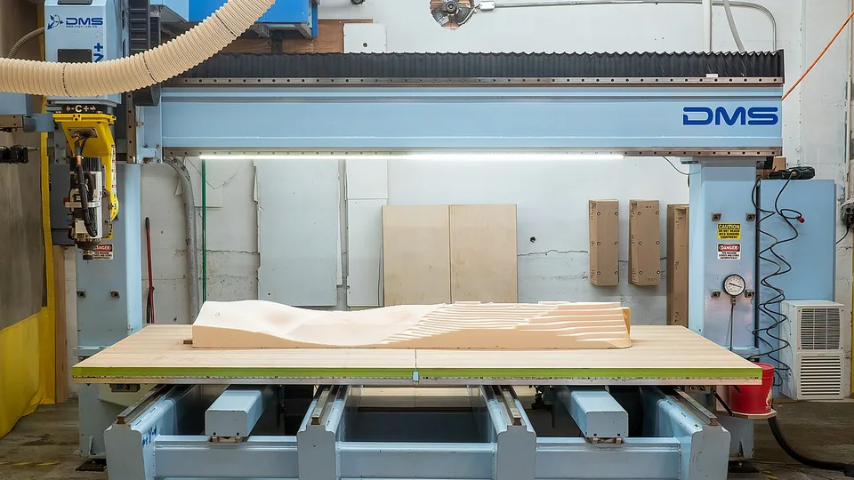 CNC router reference photograph