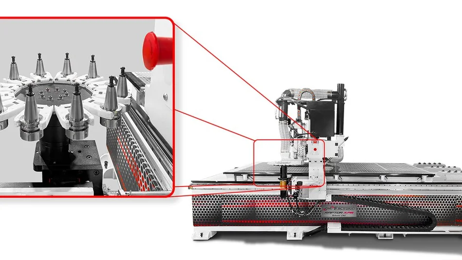 CNC spindle reference photograph