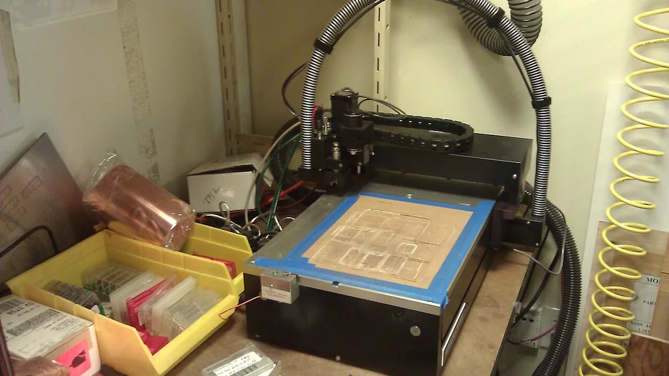 CNC milling reference photograph