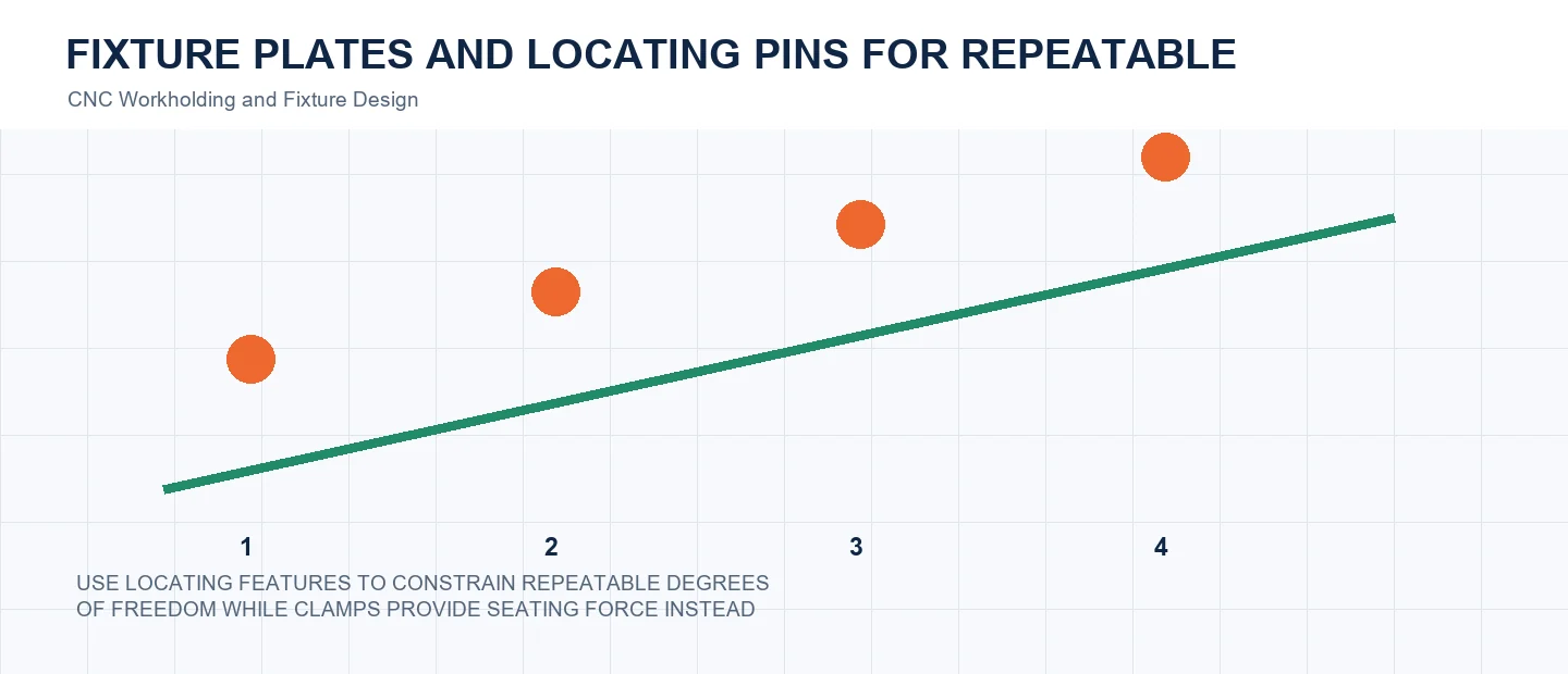 Fixture Plates and Locating Pins for Repeatable CNC Setup technical decision diagram