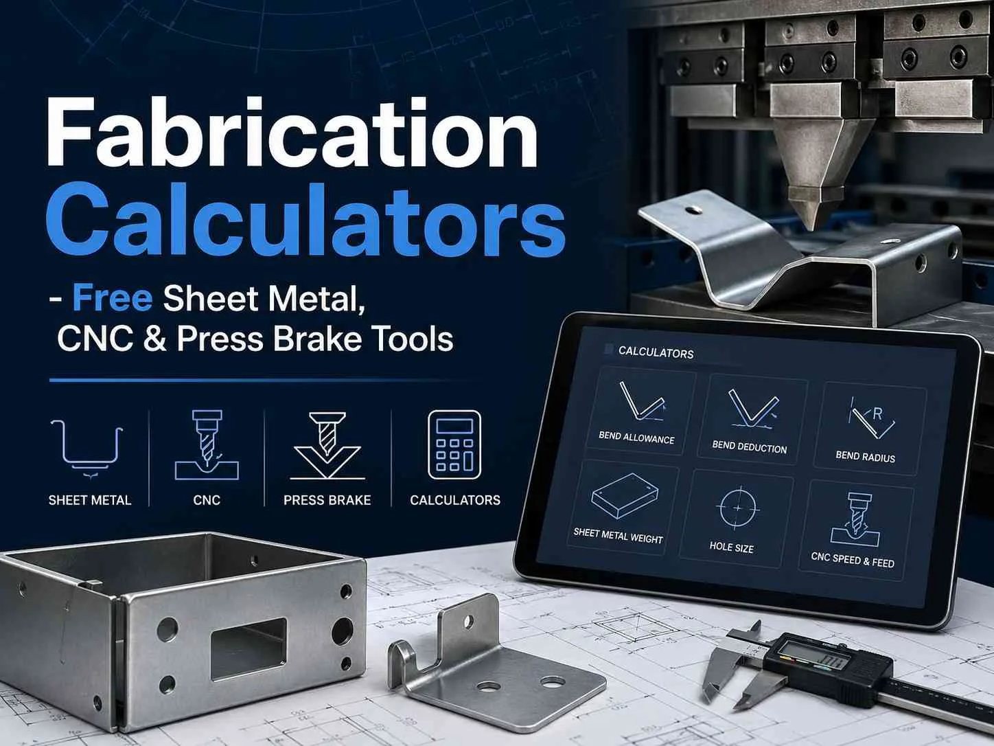 Industrial fabrication shop — CNC machines, press brakes, and sheet metal equipment