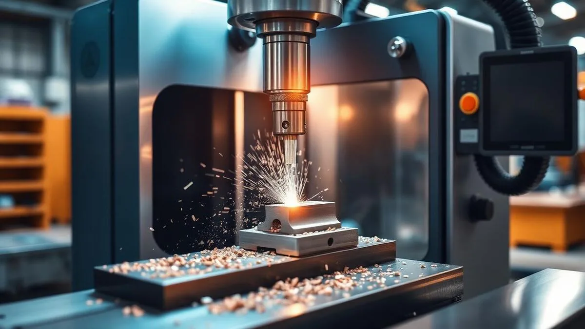 CNC machining cost calculator — milling aluminum part in a 3-axis machining center