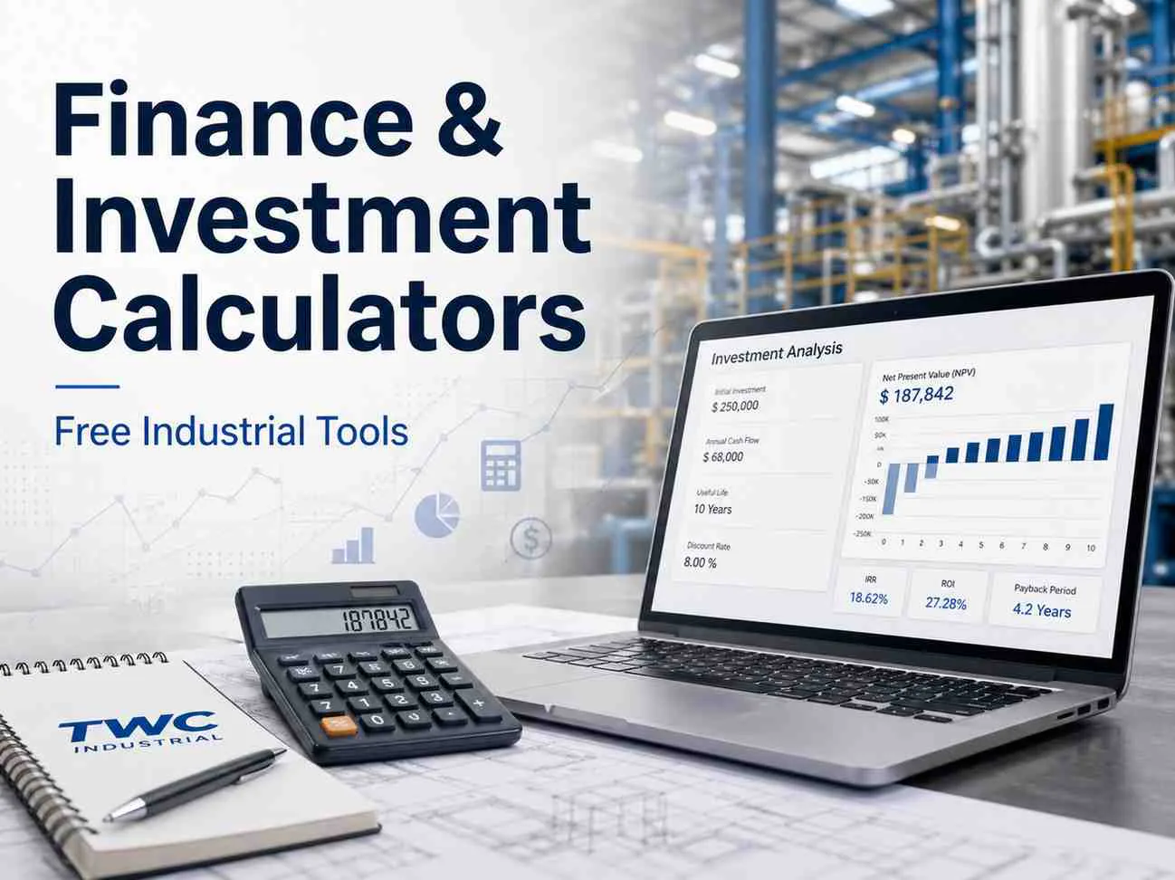 Industrial finance — machinery investment, depreciation, and business cost analysis