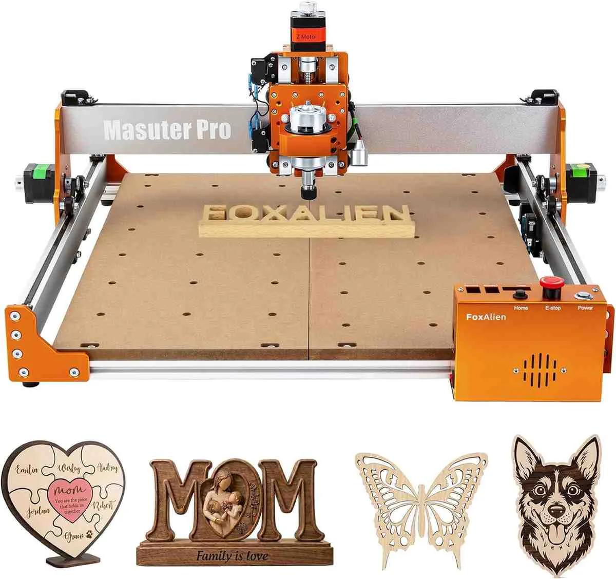 FoxAlien Masuter Pro CNC router woodworking