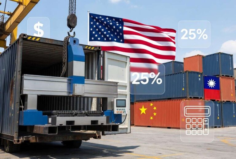 US Import Duties for Machinery: China vs Taiwan vs Other Countries (2026 Guide)